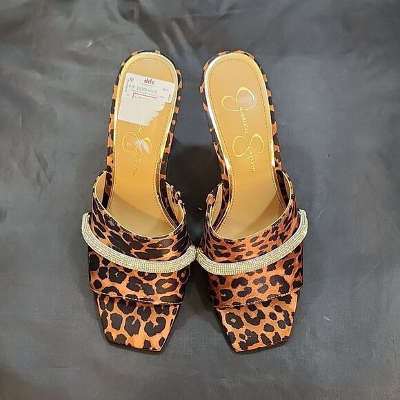 BRAND NEW JESSICA SIMPSON PIARIA STRAP RHINESTONE EMBELLISHMENTS SANDAL - Picture 3 of 15